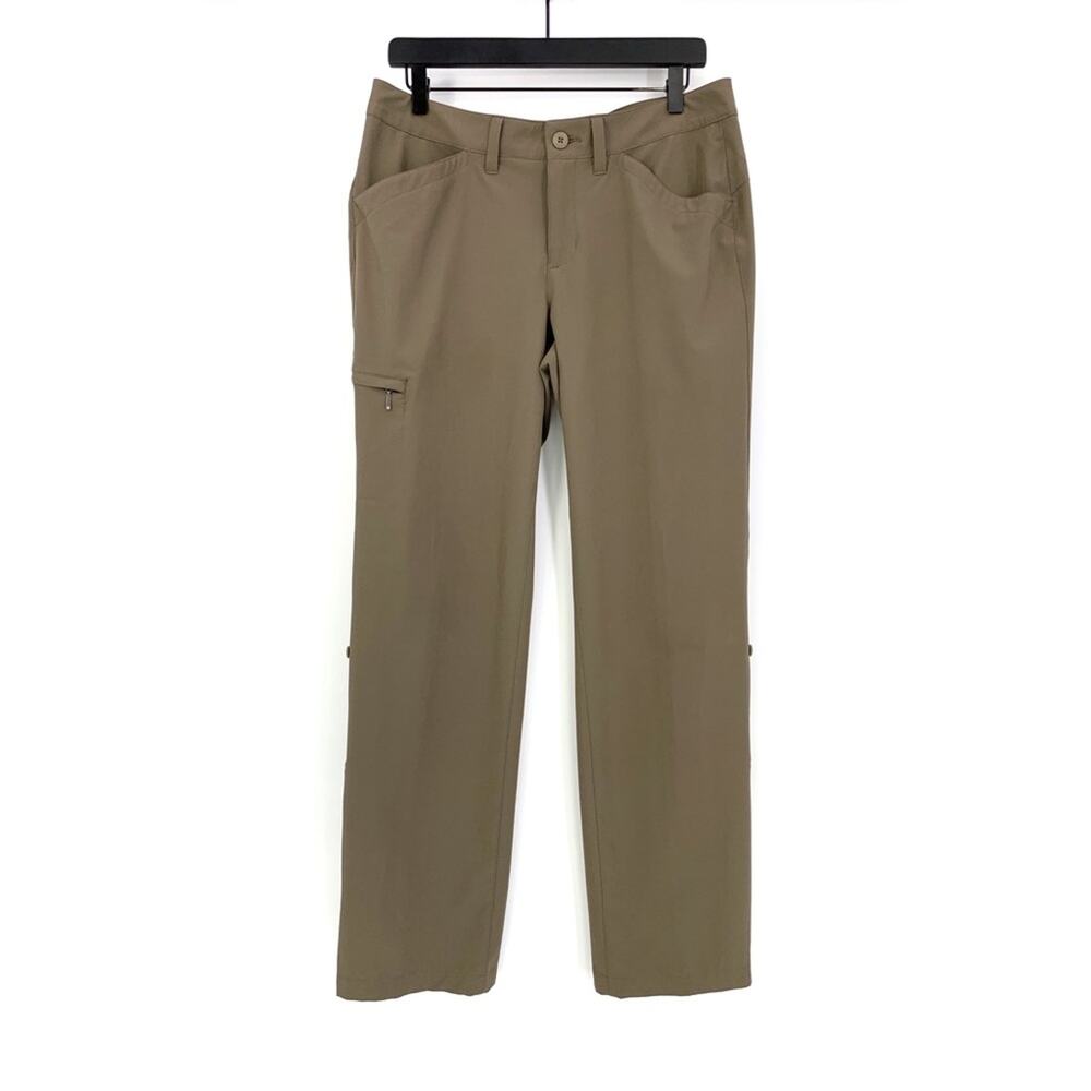 EDDIE BAUER Adventurer Roll-Up Pant Tan 8